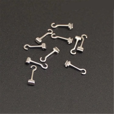 Sliding Crimpable Hook for Orthodontics with 5.4mm Common 2.1mm and 3.1mm Sizes in Left and Right Configurations