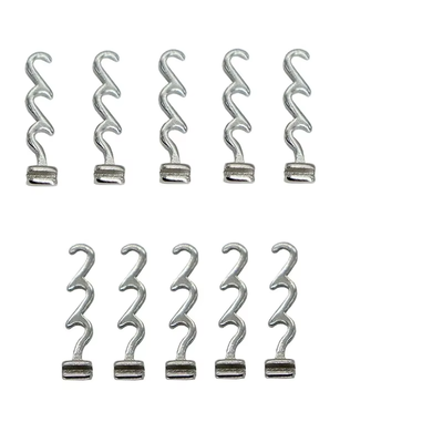 Multiple Crimpable Hook Left and Right 10 Pcs Pack for Orthodontic Archwire Fixation