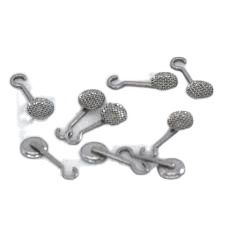 Bondable Sliding Hook Round Base Left and Right 10 pcs pk Orthodontic Bracket Auxiliary