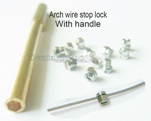 Stop Locks With Hook Orthodontic Security Locks Long Short Size for Dental Braces