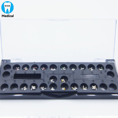 CNC Ricketts Bracket Type Mini Standard 0.022 0.018 No Hook 3 WH 345 WH Laser Mark No Laser Mark Orthodontic Dental Appliance