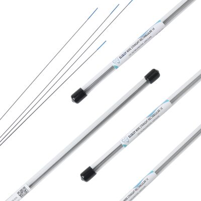 Elgiloy Wire 10 Pcs/pk Size 16x22 17x25 18x25 19x25 Orthodontic Archwire BE Wire