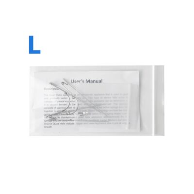 Introral Arch Expander Quad Helix 2 Pcs Pk Size L M S Orthodontic Dental Expander