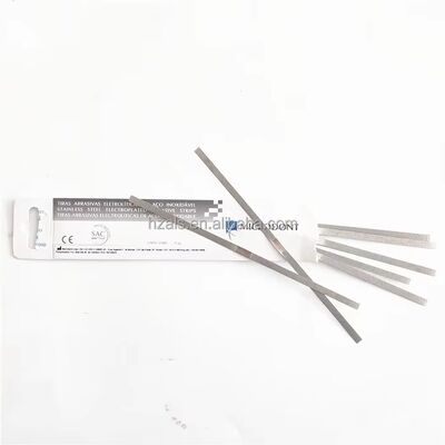 Microdont Brand SS Abrasive Strips Double and Single Side 12 Pc Pk Stainless Steel Dental Polishing Strips