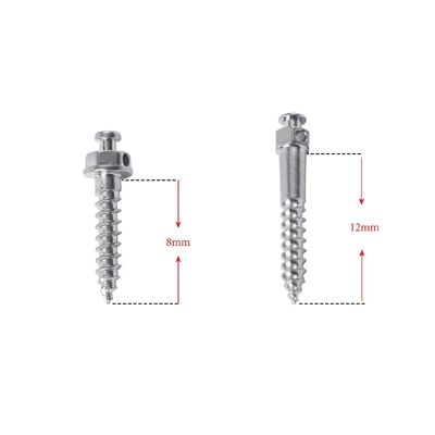 New Titanium Orthodontic Micro Implant Button Head with Hole for Dental Anchorage