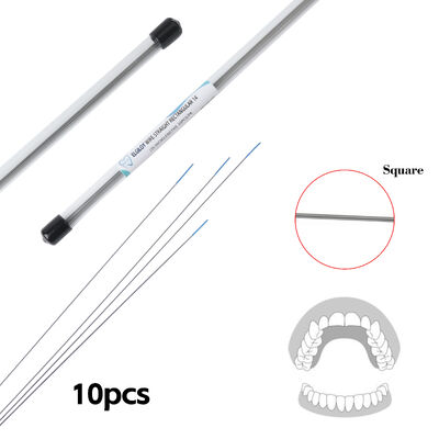 Elgiloy Wire Orthodontic Archwire Sizes 16x22 17x25 18x25 19x25 For Braces Treatment