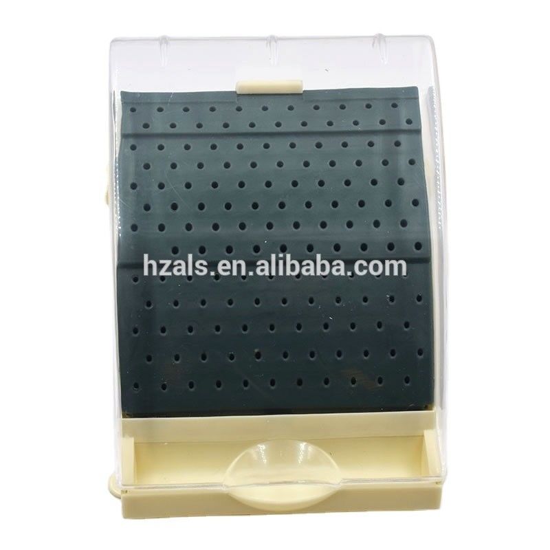 TOP Dental Dental Bur Block Holder Station with Pull Out Drawer Holds142 burs/ Dental Lab products
