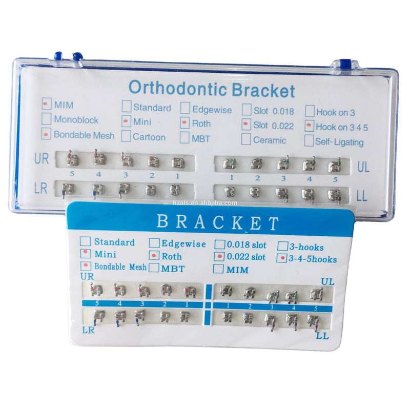 Precise and Comfortable Low Profile Dental MBT Mini Bracket Orthodontics with CE Certification