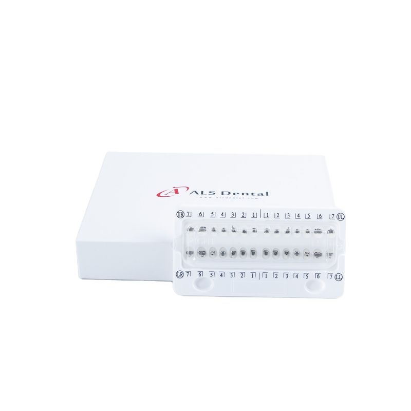 Dental Orthodontic Bracket MBT .018 0.022 Slot For Teeth 5-5 20pcs Per Set
