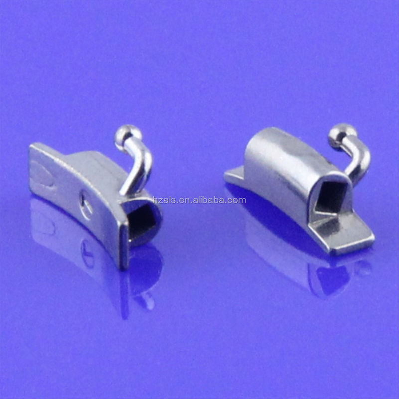 Bondable Dental Orthodontic Buccal Tube Molar Bracket For Roth MBT Edgewise