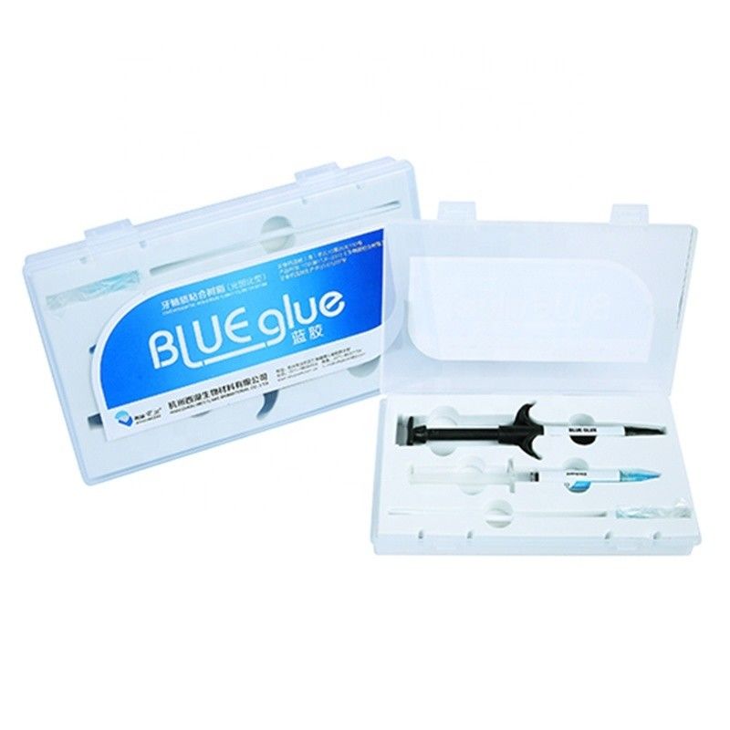 Light-Cure Band Cement Blue Glue with Fillers Up to 5 Minutes Working Time and Strong Adhesive Properties