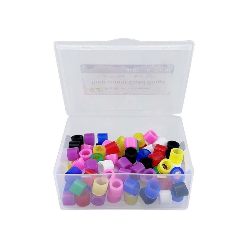 A Grade Dental Materials Instruments Disinfection Identification Ring 100pcs/box CCC Certification