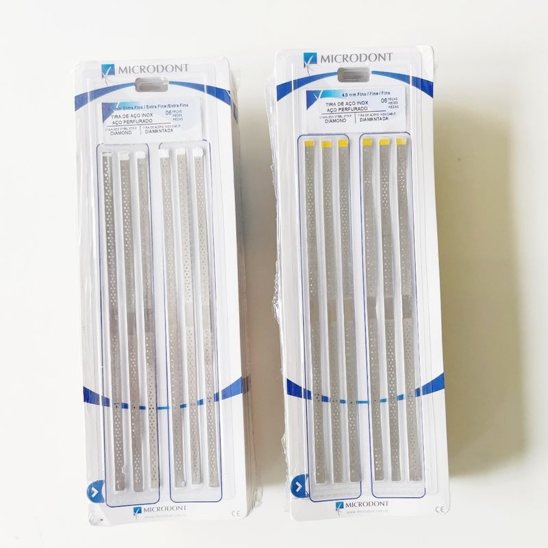 6 Months Shelf Life Dental IPR Diamond Strip for Orthodontic Microdont Treatment from Brazil