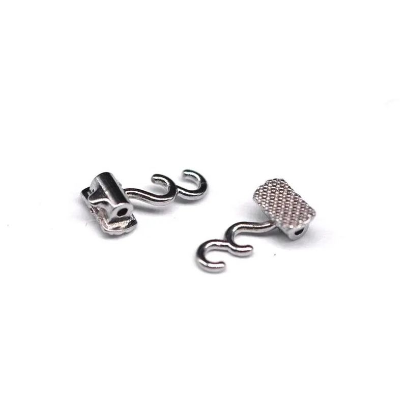 2024 Orthodontic Crimpable Hook Stops for Ortho Niti Archwire and Bondable Hooks Dental Tubes Ortho Universal Split Stop
