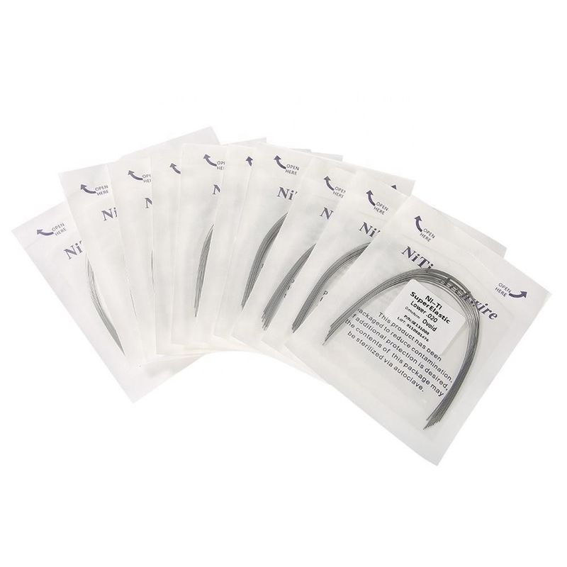 Safety Standard GB15979-2002 Rectangle Orthodontic Niti Arch Wire for Teeth Braces Ovoid Square
