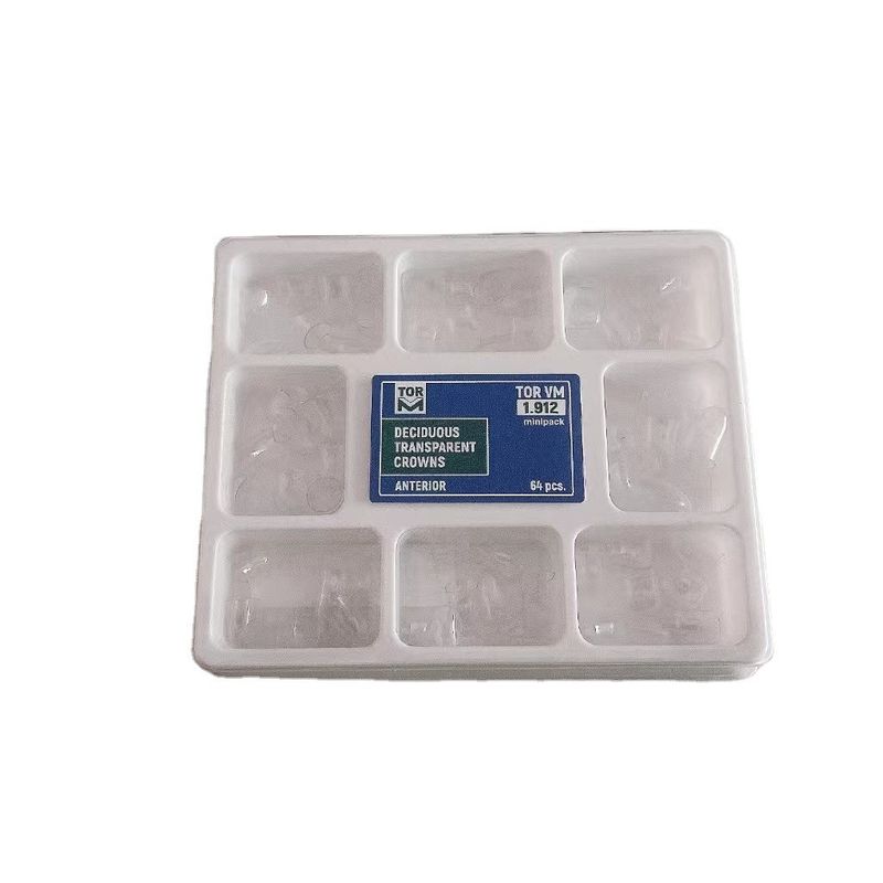 Transparent Temporary Preformed Pre-Crown Matrices Matrix for Dental Tooth Crowns Anterior Posterior Adult Kids Deciduous