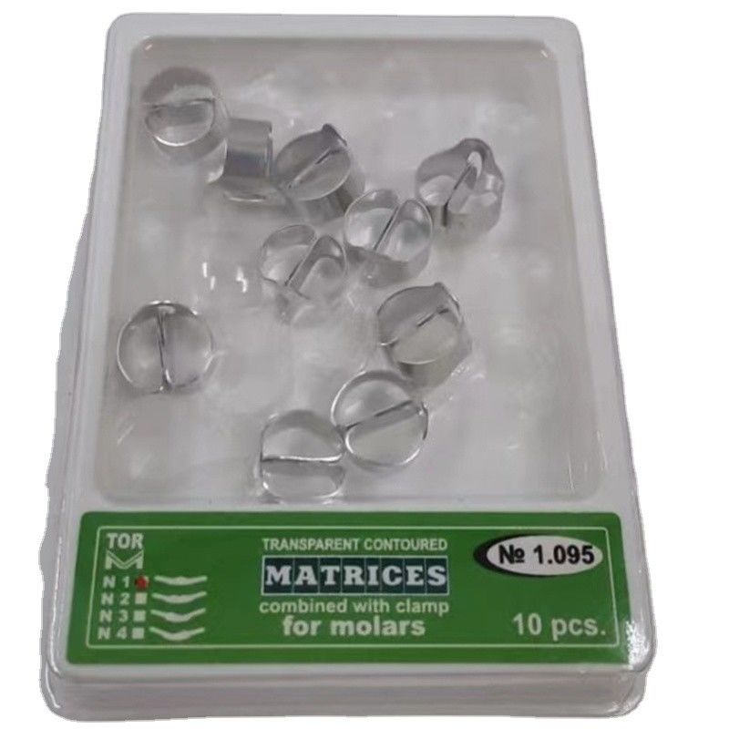 GB/T18830-2009 Dental Molar Transparent Contoured Matrices Combined with Clamp TOR VM/ TOP BM at Affordable