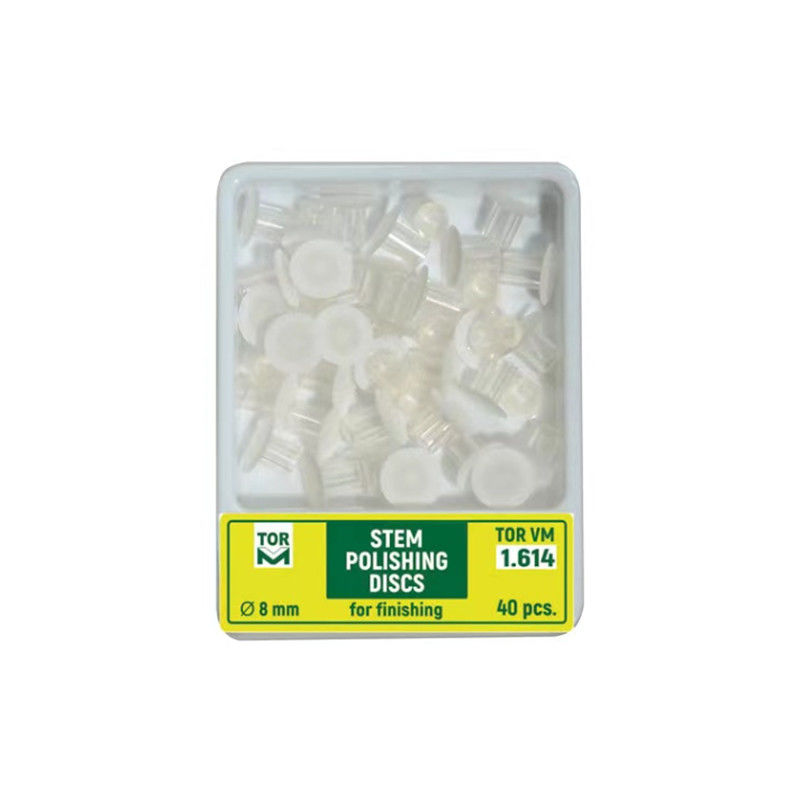 Polishing Superfine Dental Restorative Materials 1.614 Stem Discs with Mandrel TOR VM