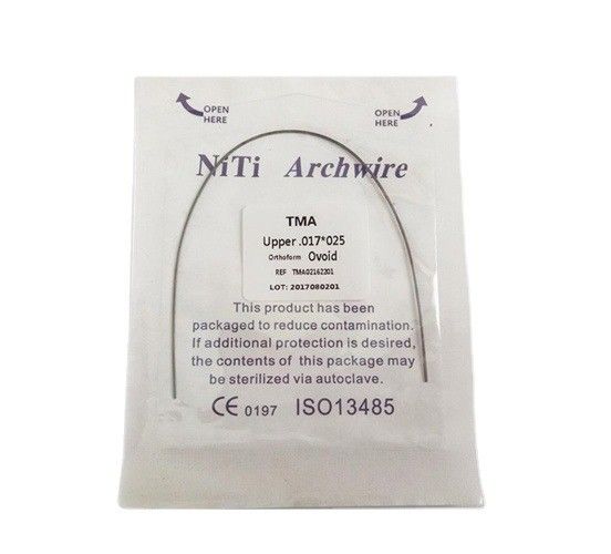 Class II Metal Hot ALS Dental Orthodontic TMA ArchWires 1725 Brackets Wire Round and Rectangular