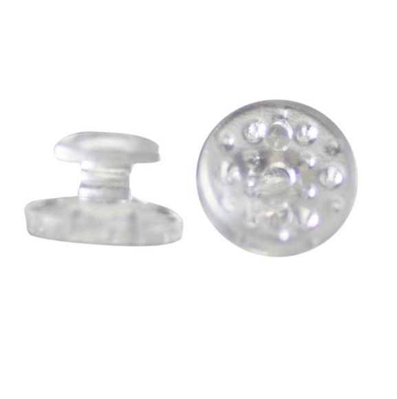 MFDS Safety Standard HOT Dental Orthodontic Plastic Ceramic Clear Invisible Lingual Button 10 Size Alternatives