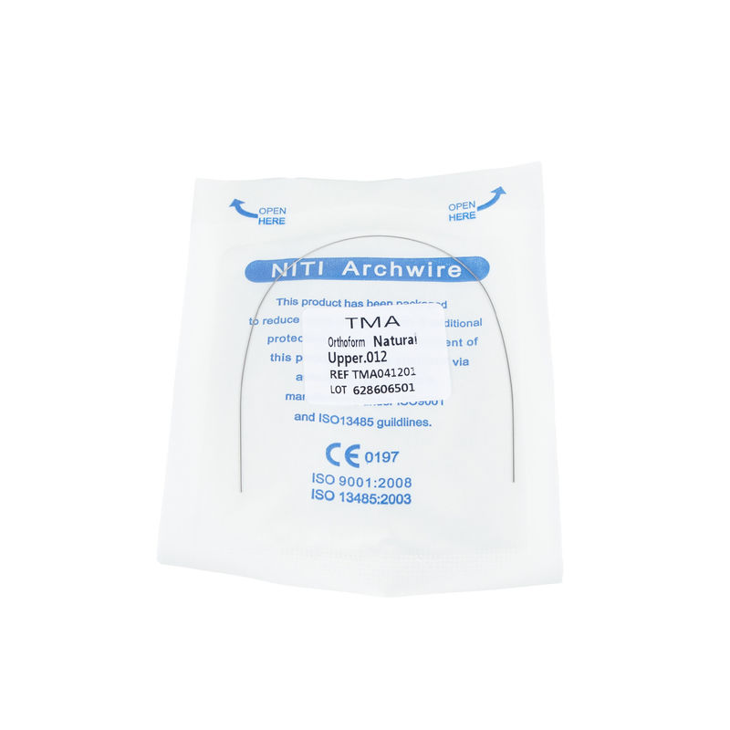 Precision ALS Orthodontic Accessory Natural TMA Round Wires 0.012/14/16/18/20 for Dentistry