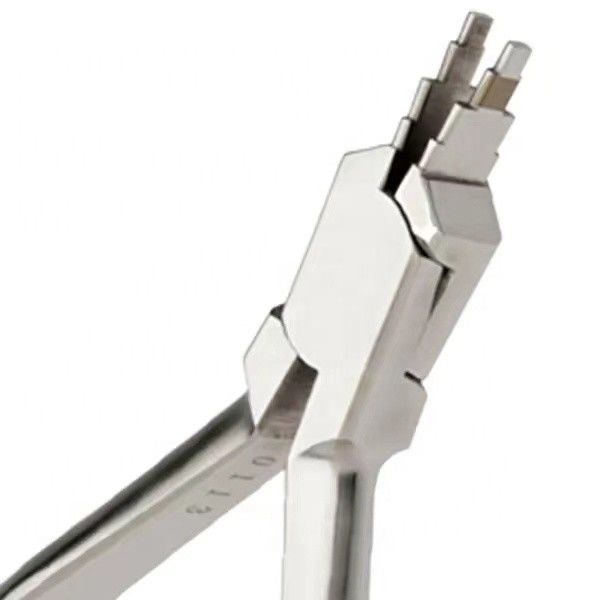 Dental Geaw Step Plier Orthodontics RMO Forceps With Vertical Loop 1MM 2MM 3MM