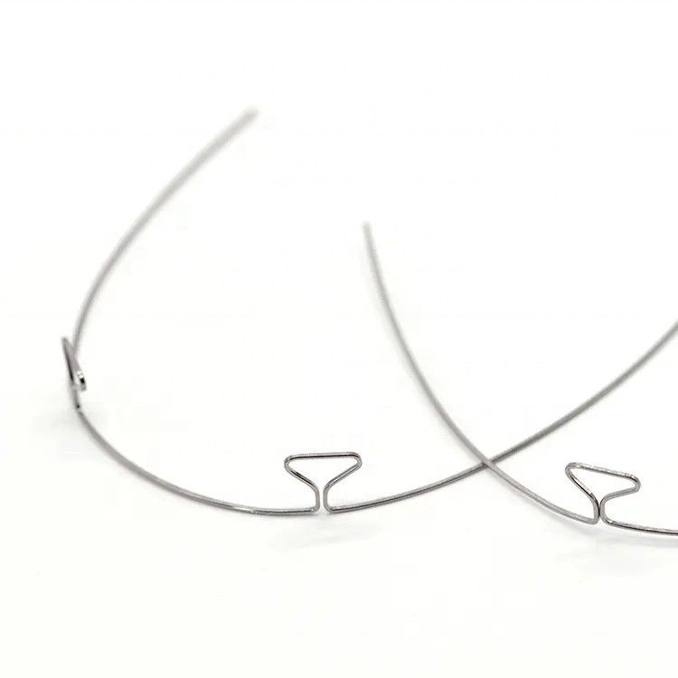 Orthodontic Stainless Steel Bull Braces Loop Wire For Teeth Alignment And Dental Retention