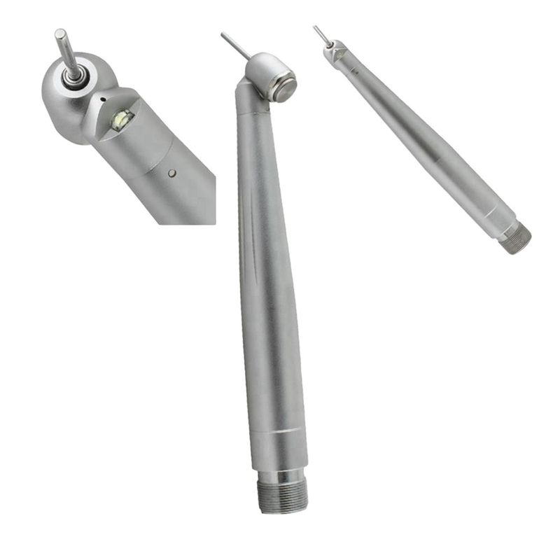 Slow Speed Air Rotor IPR Dental Lab Handpiece With E-Generator 45 Degree