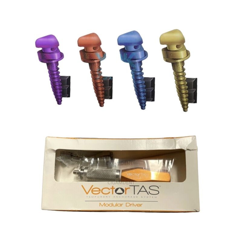 Ormco VectortTAS Titanium Miniscrew Orthodontic Dental Implant Temporary Anchorage System