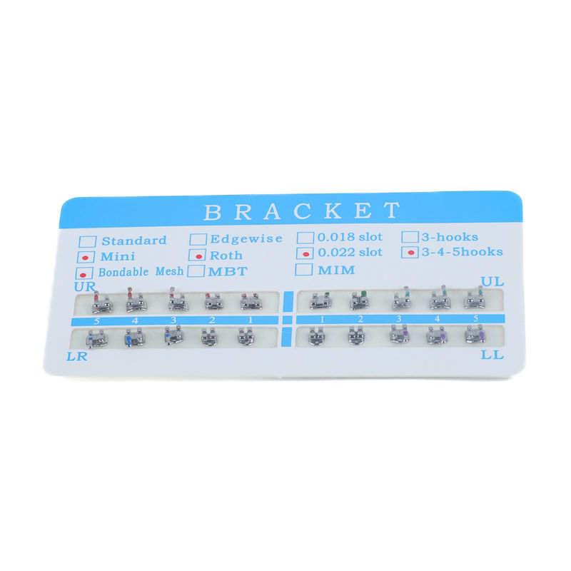 Orthodontist Metallic Orthodontic Bracket Dental Brace