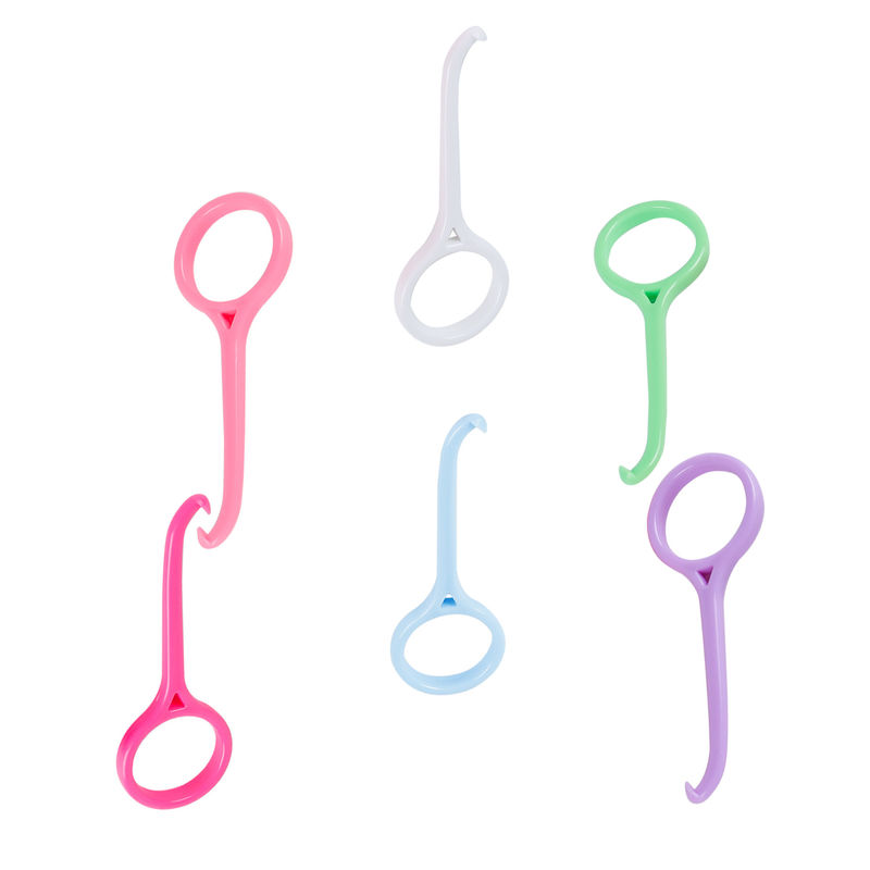 ProFlex Aligner Remover Kit (Cyan/White/Blue/Pink/Yellow) Ergonomic Orthodontic Hook for Clear Aligners