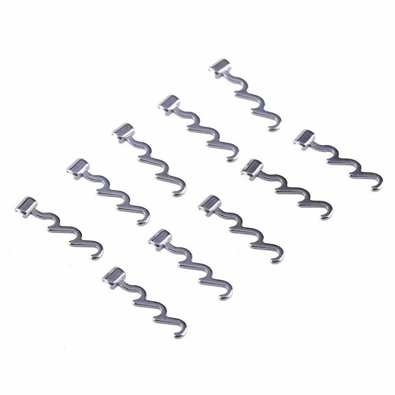 Multiple Crimpable Hook Left Right 7mm(Common) 4.5 5.3mm Orthodontic Hooks   Stainless Steel 10*1 Pack