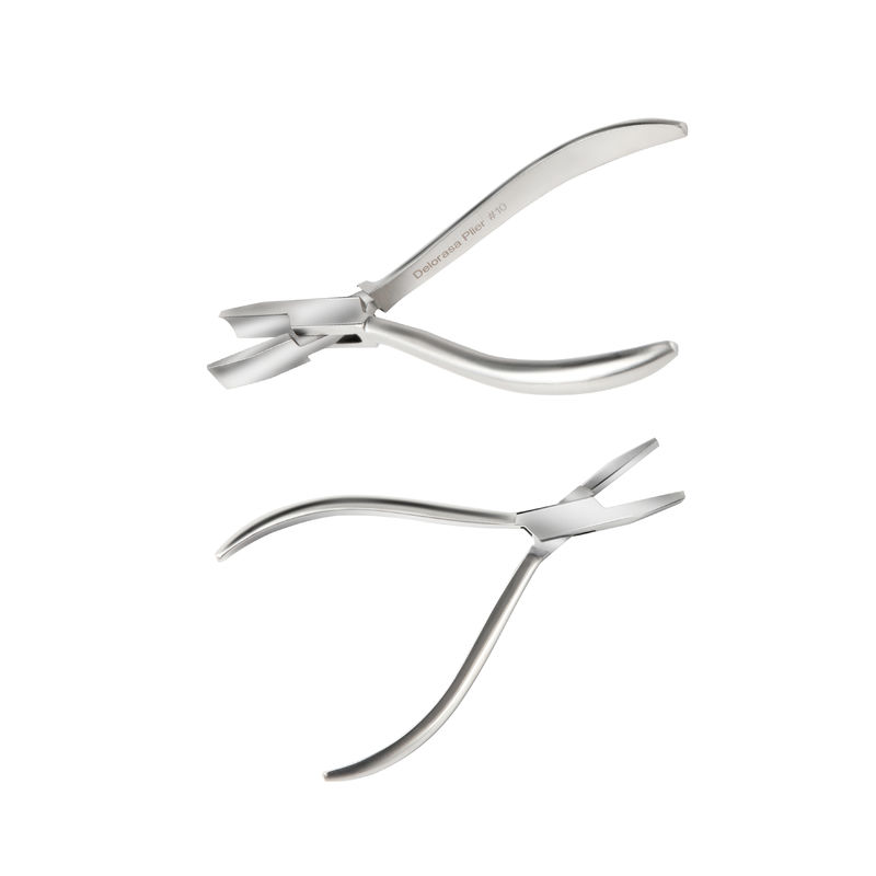 Delorasa Orthodontic Plier Stainless Steel Dental Pliers For Bending Cutting Wires Brackets Adjustments