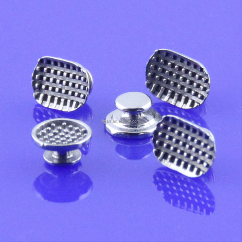 Monoblock Lingual Button 10pcs Stainless Steel Orthodontic Bracket
