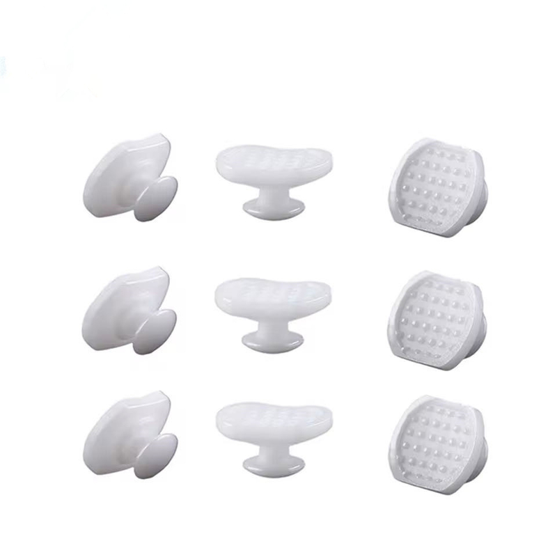 Ceramic Lingual Buttons 10pcs Pack Round or Rectangular