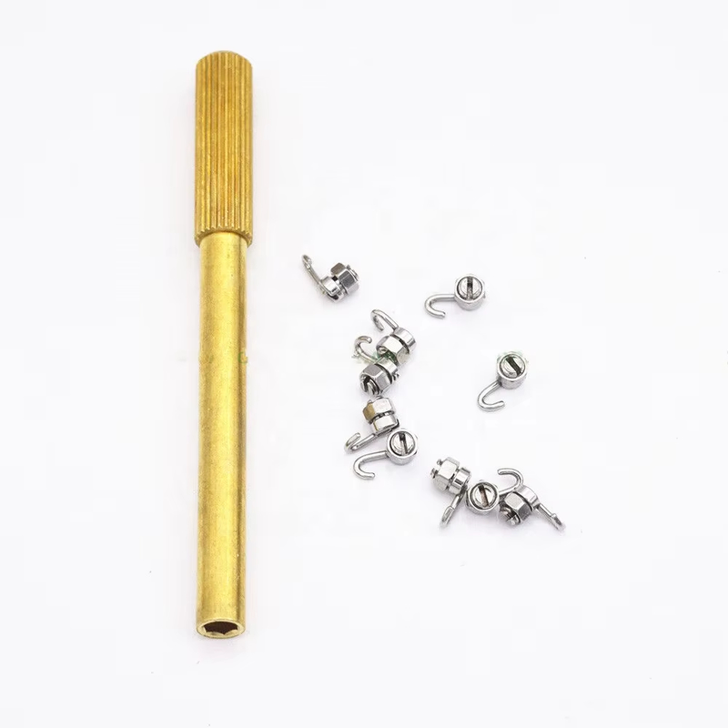 Stop Locks With Hook Orthodontic Security Locks Long Short Size for Dental Braces