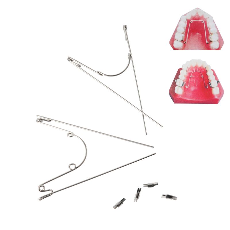 Introral Arch Expander Quad Helix 2 Pcs Pk Size L M S Orthodontic Dental Expander