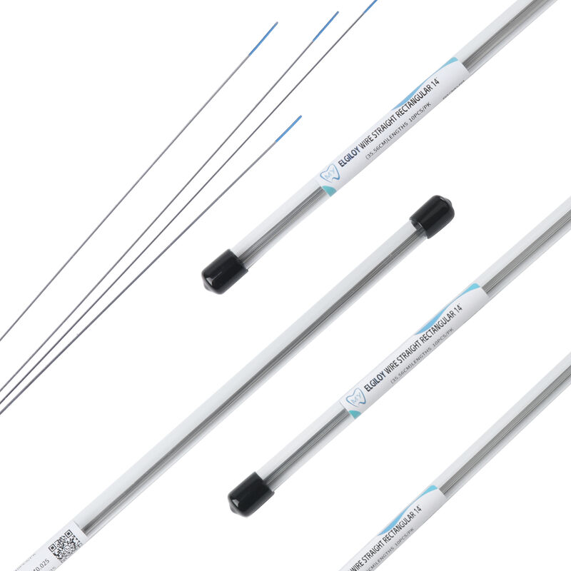 Elgiloy Wire Orthodontic Archwire Sizes 16x22 17x25 18x25 19x25 For Braces Treatment