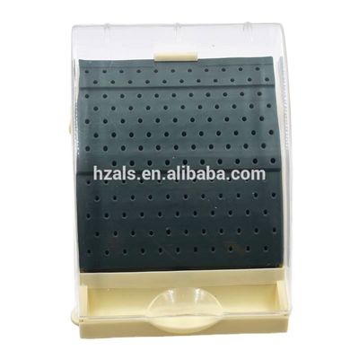 TOP Dental Dental Bur Block Holder Station con sujetadores de cajones extraíbles142 burros/ productos de laboratorio dental