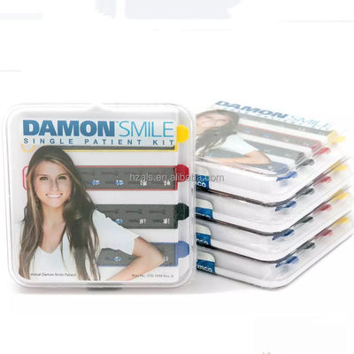 Manuel Güç Kaynağı Damon Q Braces 0.18/0.22 Slot Ortodontik Brackets Ortodontik Tedavi için Kendini Bağlayan