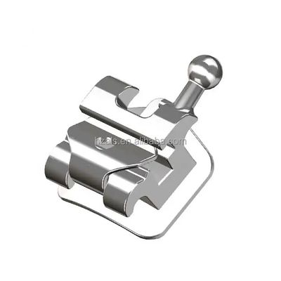 براکت های ارتودنسی فلزی دارای گواهینامه ایزو.018.022 Roth Self Ligating Metal Traditional Braces