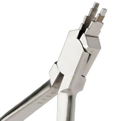دندانپزشکی Geaw Step Plier ارتودنسی RMO Forcepts با حلقه عمودی 1MM 2MM 3MM