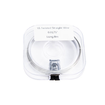 Multi-Gauge Orthodontic Products: SS Twist Straight Wire (0.0155/0.0175/0.0195 Inch) - Premium Ortho Accessories & Dental Clinic Supplies